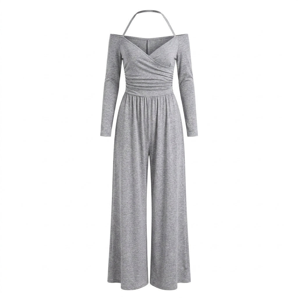 Valeria - Jumpsuit Cruzado Off Shoulder