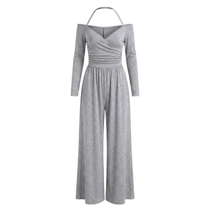 Valeria - Jumpsuit Cruzado Off Shoulder
