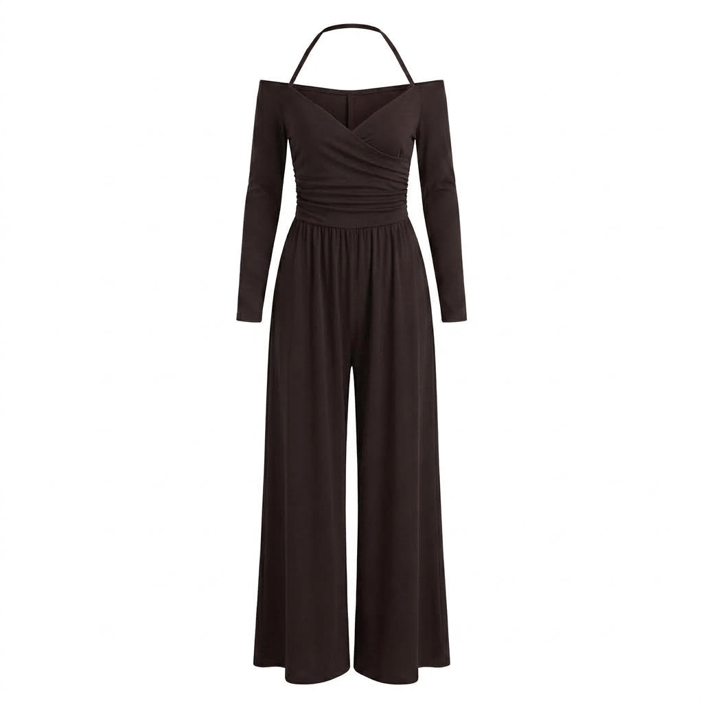 Valeria - Jumpsuit Cruzado Off Shoulder