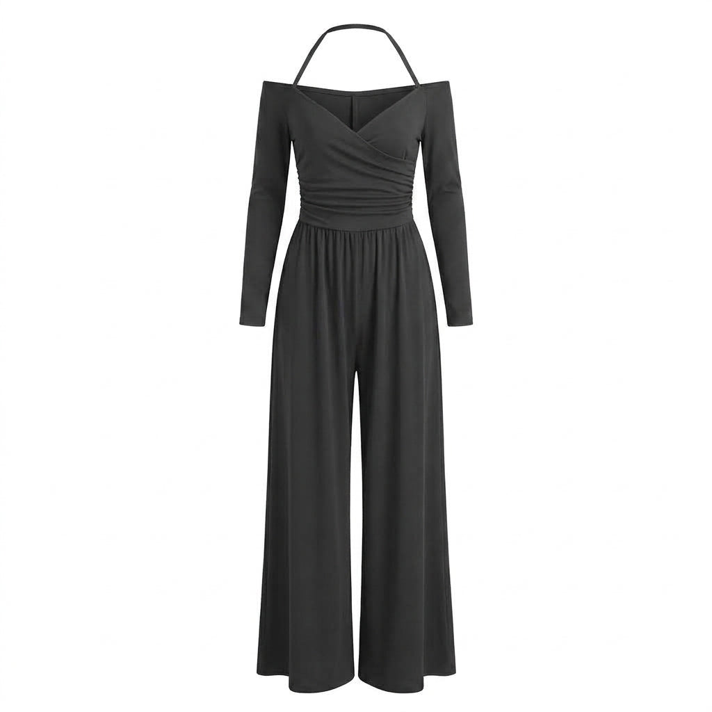 Valeria - Jumpsuit Cruzado Off Shoulder