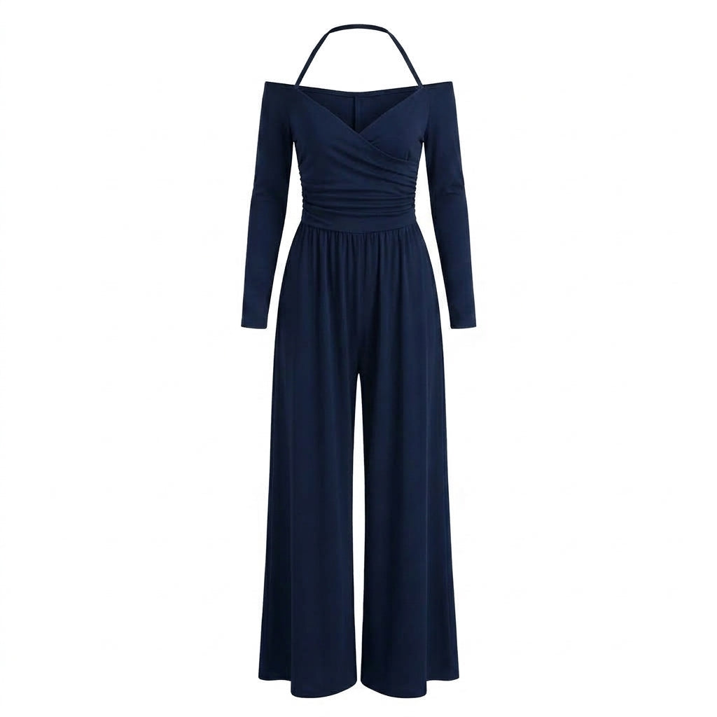 Valeria - Jumpsuit Cruzado Off Shoulder