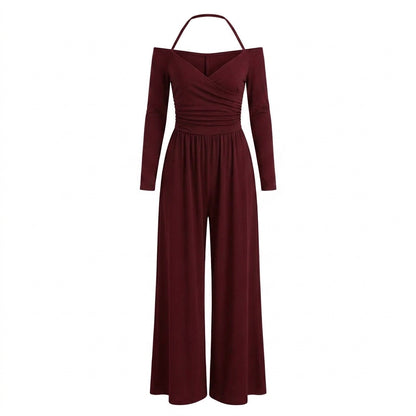 Valeria - Jumpsuit Cruzado Off Shoulder