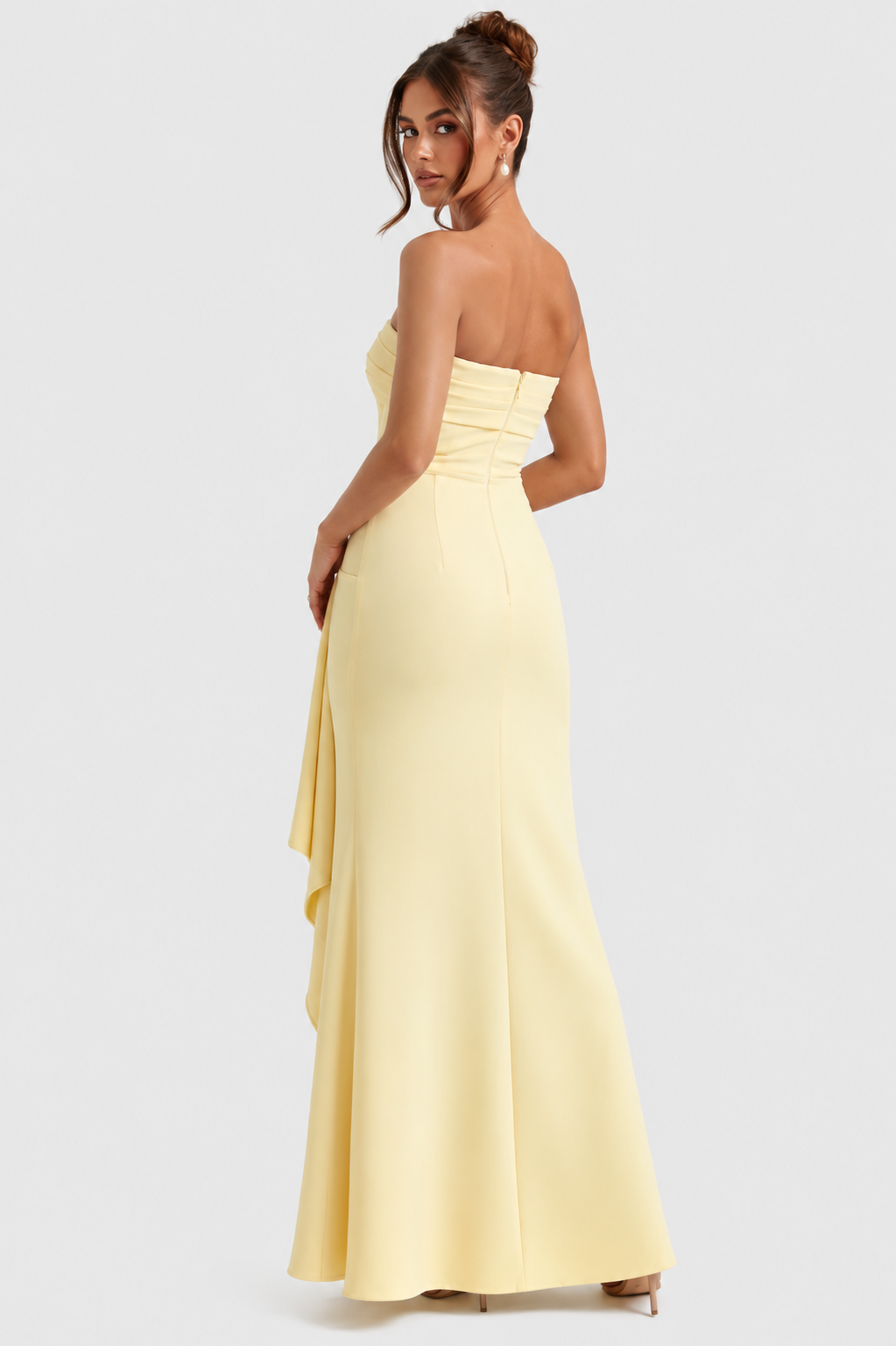 Lydia - Vestido largo sin tirantes