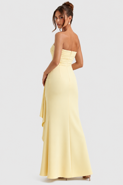 Lydia - Vestido largo sin tirantes